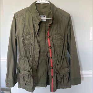 Old navy green army jacket
